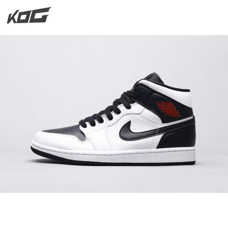 Air Jordan 1 Mid Reverse Black Toe 40-46