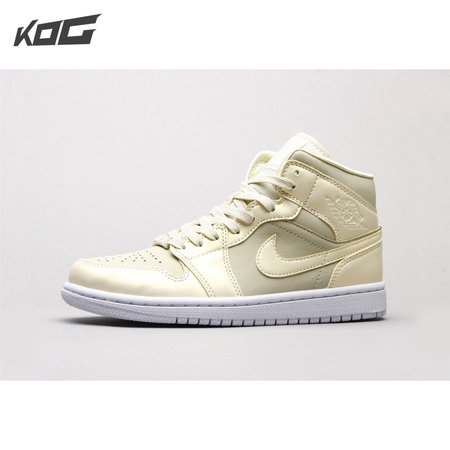 Air Jordan 1 MidGoose Feather Yellow 36-46