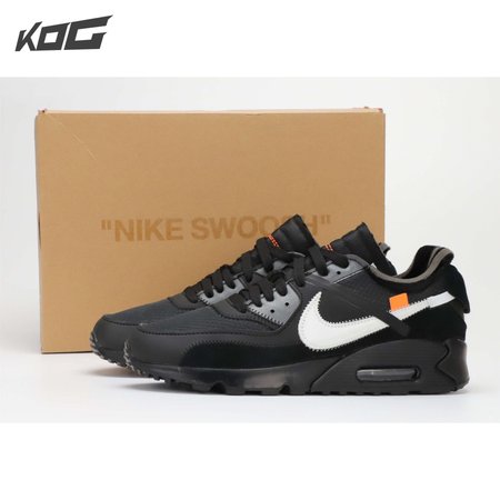 Nike OFF-WHITE x Air Max 90 White Black 40-46