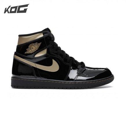 Jordan 1 Retro High Black Metallic Gold (2020) Size 36-47.5