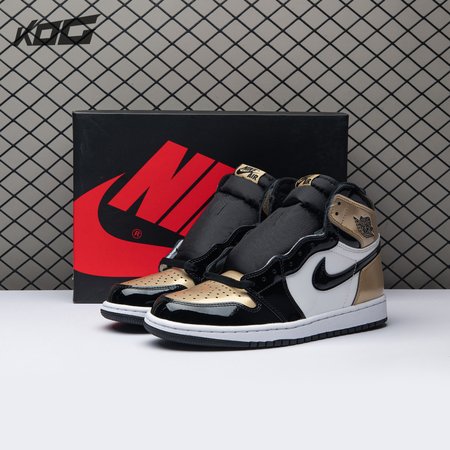 Jordan 1 Retro High NRG Patent Gold Toe Size 40-47.5