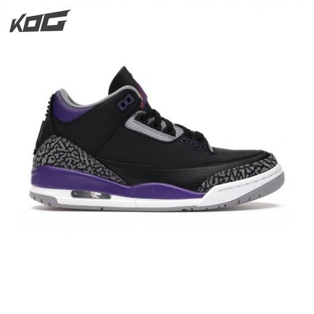 Air Jordan 3 Retro 'Court Purple' Size 40-47.5