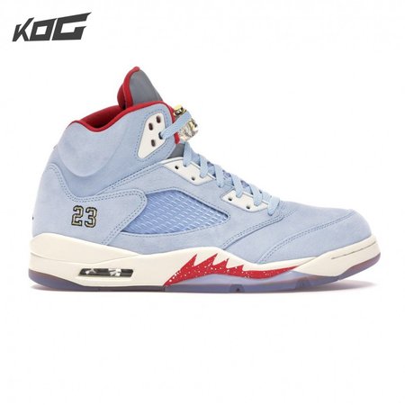 Trophy Room x Air Jordan 5 Retro 'Ice Blue' Size 40-47.5