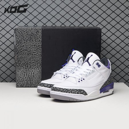 Air Jordan 3 Dark Iris CT8532-105 Size 40.5-47.5