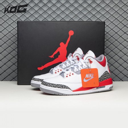 Air Jordan 3 Fire Red DN3707160 Size 40-47.5