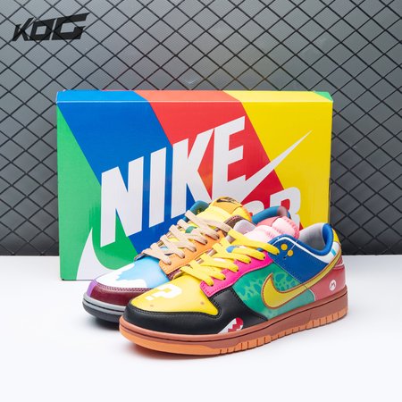 Nike Dunk Low What the Super Mario Custom Size 40-48.5