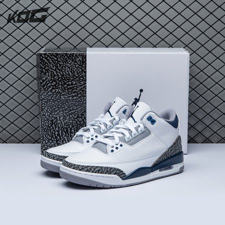 Jordan 3 Retro Midnight Navy CT8532-140 Size 40-47.5