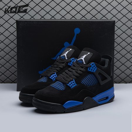 Jordan 4 Retro Black Blue Size 40-47.5