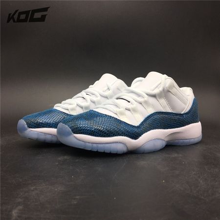 Jordan 11 Retro Low Snake Navy (2019) CD6846-102 Size 36-47.5