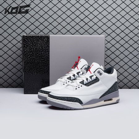 Jordan 3 Retro Cement Grey CT8532-106 Size 36-47.5