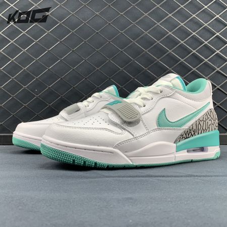 Jordan Legacy 312 Low White Turquois CD7069-130