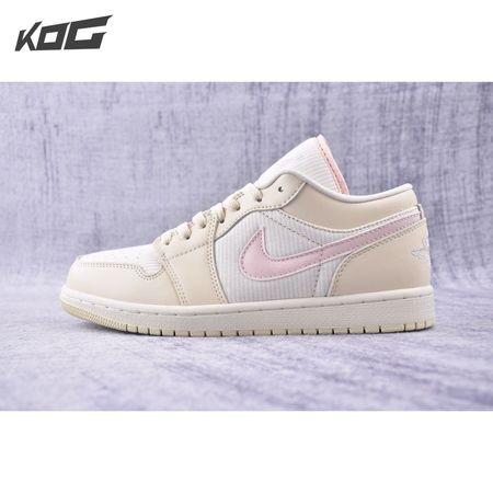 Jordan 1 Low SE Seersucker (Women's) FQ1925-100 Unisex Size