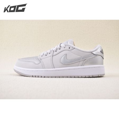 Jordan 1 Low OG Metallic Silver CZ0790-002 Unisex Size