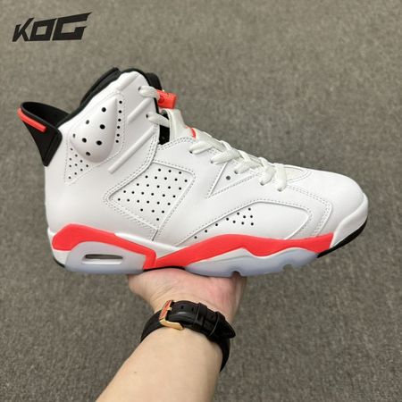 Jordan 6 Retro Infrared White 384664-123