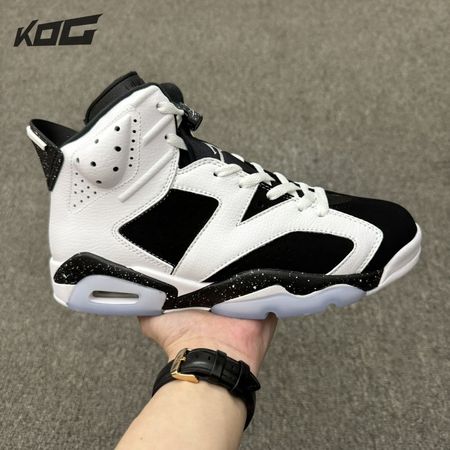 Jordan 6 Retro Oreo 384664-101 Men Size